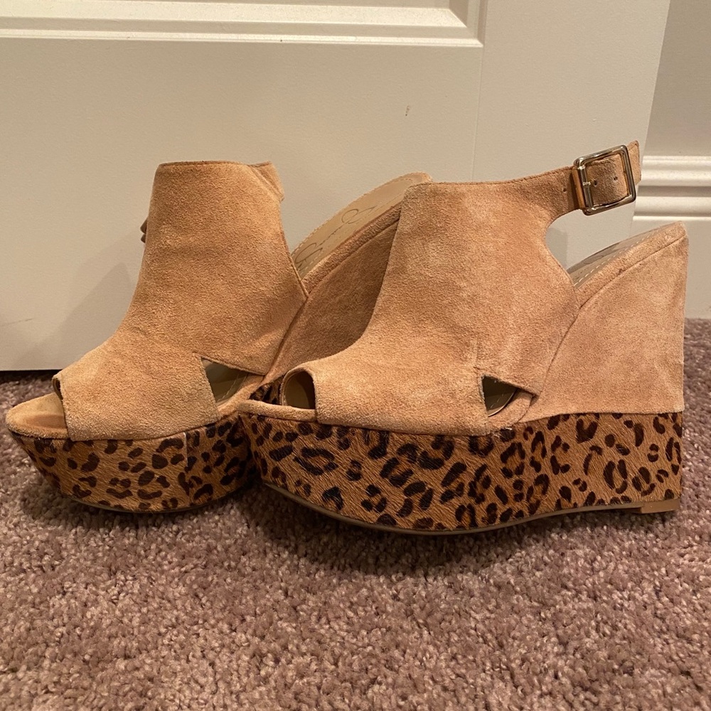 Jessica Simpson wedges